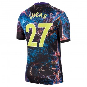 Tottenham Hotspur Lucas Moura 27 Uit Shirt 2021-22